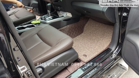 Thảm lót sàn ô tô 360 độ nissan terra giá tại xưởng, rẻ nhất Hà Nội, TPHCM